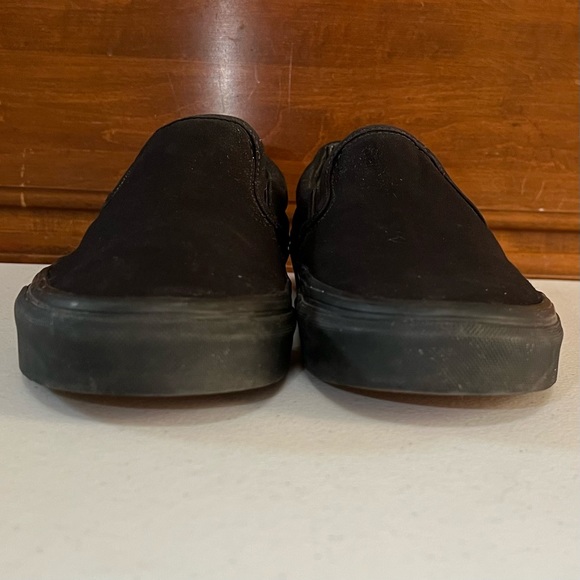 Vans Classic Slip-on Shoes | Black/Black - Picture 5 of 11
